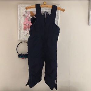 LL Bean Blue Snowsuit
